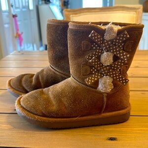 Victoria Short Koolaburra by UGG girls boots, sz 1